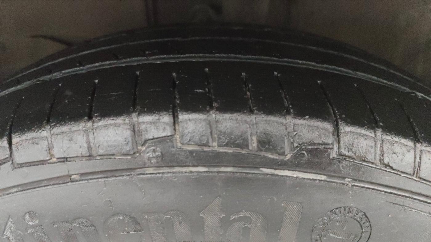 2019 Honda Amaze 1.2L I-VTEC V CVT, Petrol, Automatic, 93,726 km, Left Front Tyre Tread