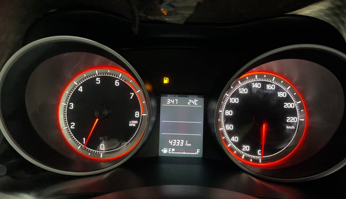 2023 Maruti Swift ZXI, Petrol, Manual, 43,314 km, Odometer Image