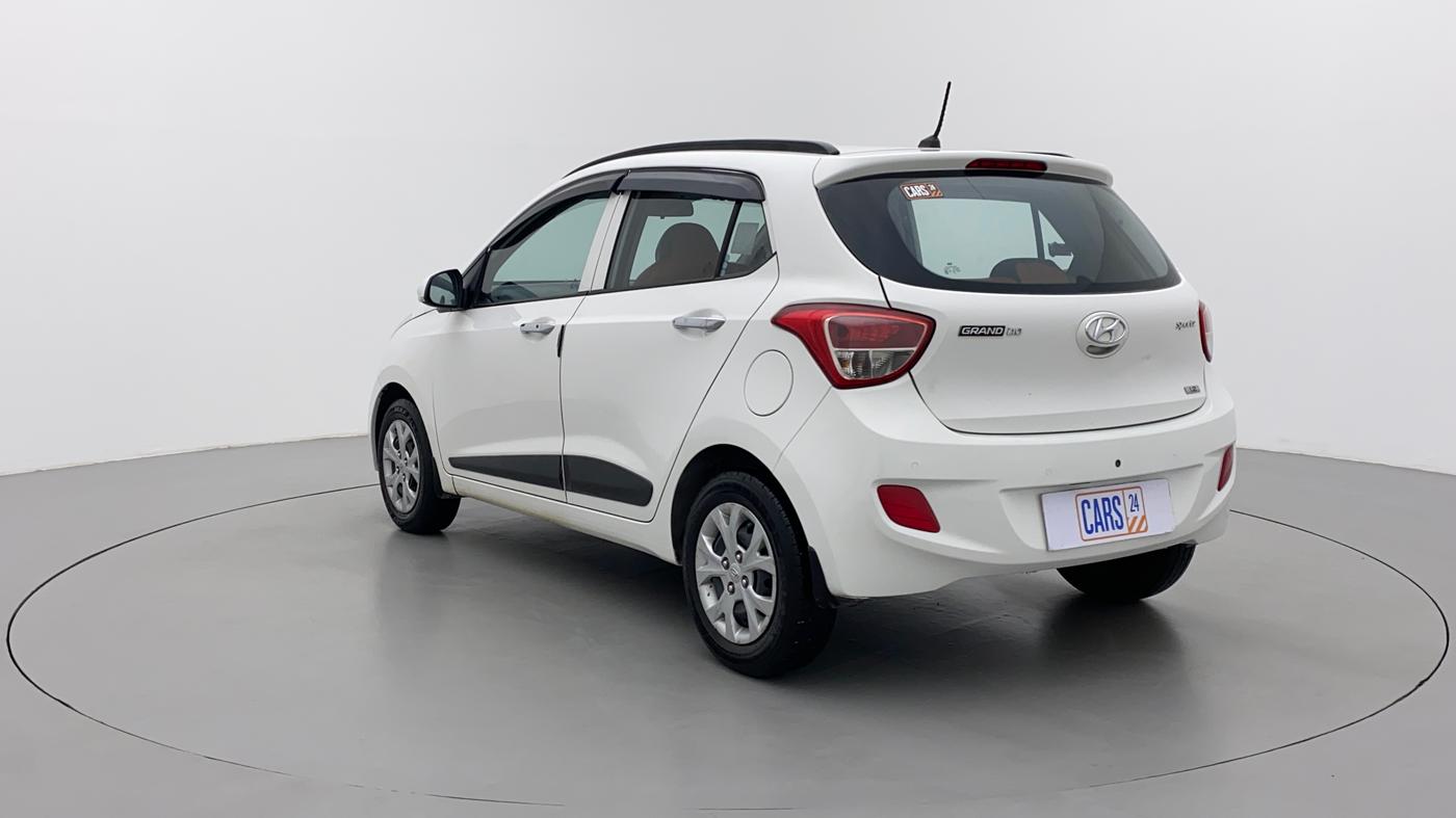 2014 Hyundai Grand i10 SPORTZ 1.2 KAPPA VTVT, Petrol, Manual, 48,532 km, Left Back Diagonal