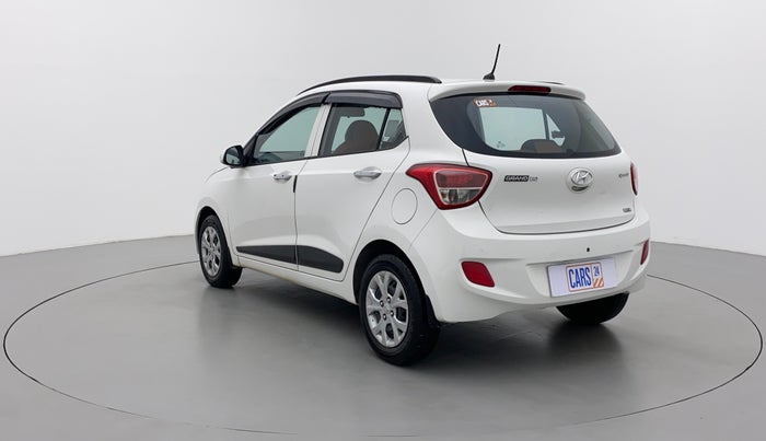 2014 Hyundai Grand i10 SPORTZ 1.2 KAPPA VTVT, Petrol, Manual, 48,532 km, Left Back Diagonal