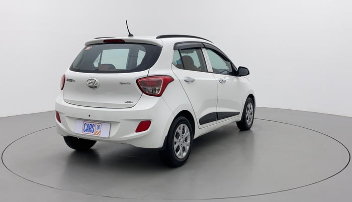 2014 Hyundai Grand i10 SPORTZ 1.2 KAPPA VTVT, Petrol, Manual, 48,532 km, Right Back Diagonal