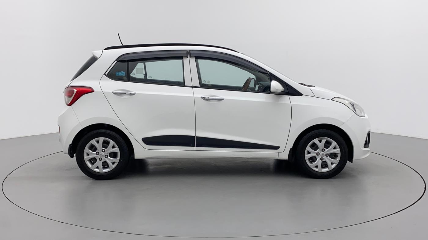 2014 Hyundai Grand i10 SPORTZ 1.2 KAPPA VTVT, Petrol, Manual, 48,532 km, Right Side View