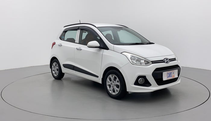 2014 Hyundai Grand i10 SPORTZ 1.2 KAPPA VTVT, Petrol, Manual, 48,532 km, Right Front Diagonal