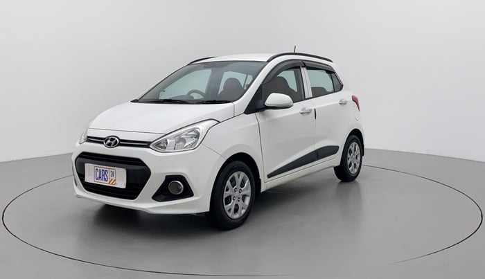 2014 Hyundai Grand i10 SPORTZ 1.2 KAPPA VTVT, Petrol, Manual, 48,532 km, Left Front Diagonal