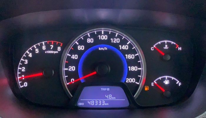 2014 Hyundai Grand i10 SPORTZ 1.2 KAPPA VTVT, Petrol, Manual, 48,532 km, Odometer Image