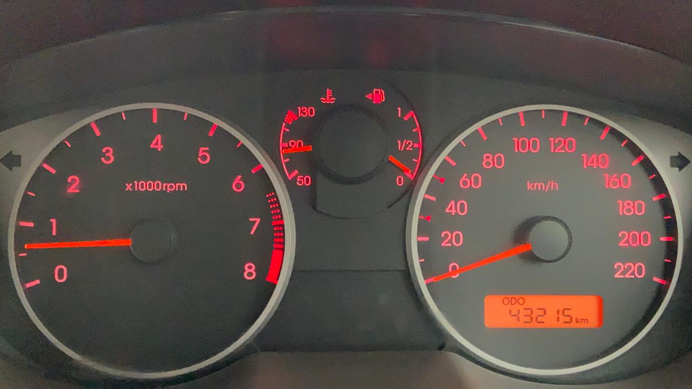 2009 Hyundai i20 MAGNA 1.2 VTVT, Petrol, Manual, 43,504 km, Odometer Image