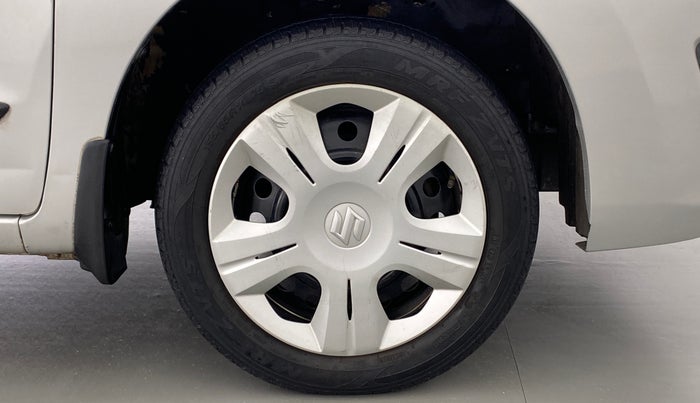 2013 Maruti Wagon R 1.0 VXI, Petrol, Manual, 75,578 km, Right Front Wheel