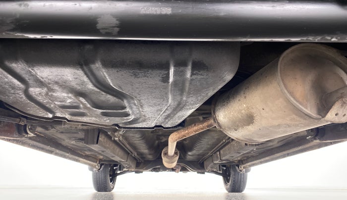 2013 Maruti Wagon R 1.0 VXI, Petrol, Manual, 75,578 km, Rear Underbody