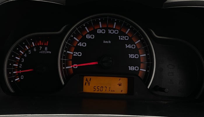 2016 Maruti Alto K10 VXI AMT, Petrol, Automatic, 55,037 km, Odometer Image