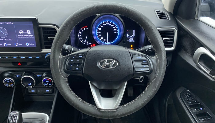 2022 Hyundai VENUE 1.0L Turbo GDI SX MT, Petrol, Manual, 13,710 km, Steering Wheel Close Up