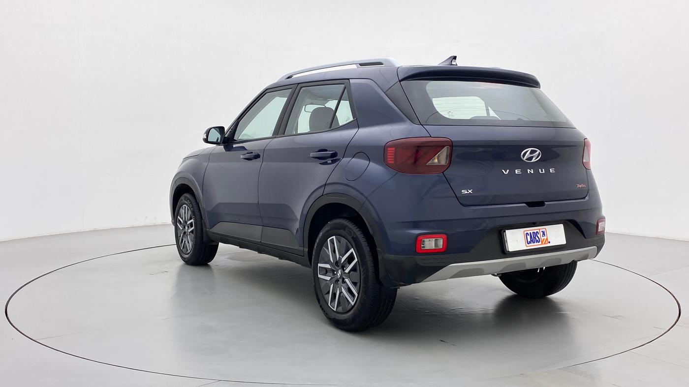 2022 Hyundai VENUE 1.0L Turbo GDI SX MT, Petrol, Manual, 13,710 km, Left Back Diagonal