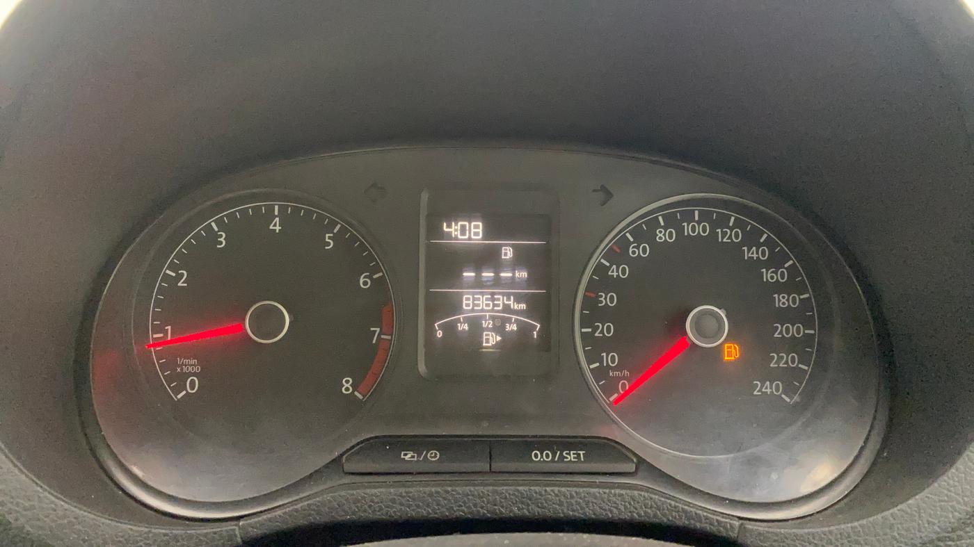 2017 Volkswagen Ameo HIGHLINE1.2L PLUS 16 ALLOY, Petrol, Manual, 83,570 km, Odometer Image