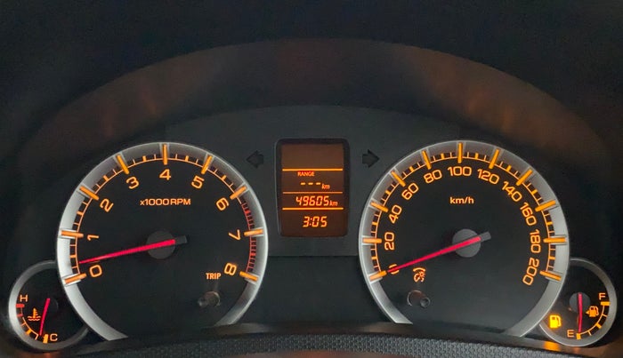 2013 Maruti Swift Dzire VXI, Petrol, Manual, 49,605 km, Odometer Image