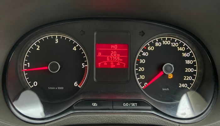 2013 Volkswagen Vento HIGHLINE DIESEL, Diesel, Manual, 67,871 km, Odometer Image