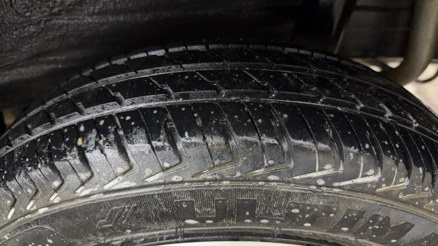 2024 Maruti Alto K10 VXI, Petrol, Manual, 30,824 km, Left Rear Tyre Tread