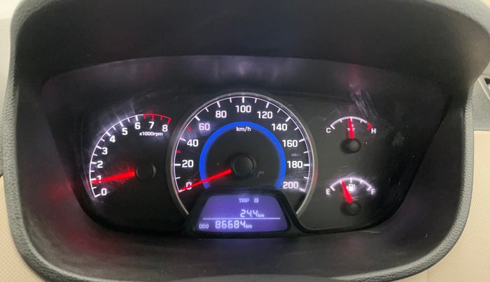 2015 Hyundai Grand i10 SPORTZ 1.2 KAPPA VTVT, Petrol, Manual, 86,657 km, Odometer Image