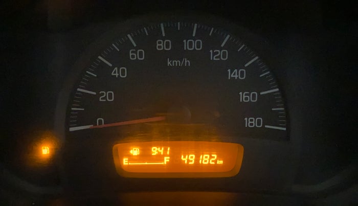 2014 Maruti Celerio VXI, CNG, Manual, 49,181 km, Odometer Image