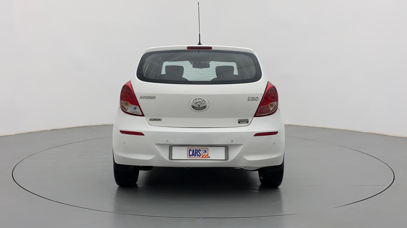 2013 Hyundai i20 SPORTZ 1.4 CRDI, Diesel, Manual, 91,676 km, Back/Rear
