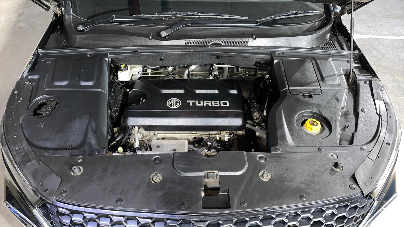 2021 MG HECTOR PLUS SHARP 1.5 PETROL TURBO HYBRID MT 6-STR, Petrol, Manual, 27,661 km, Engine View