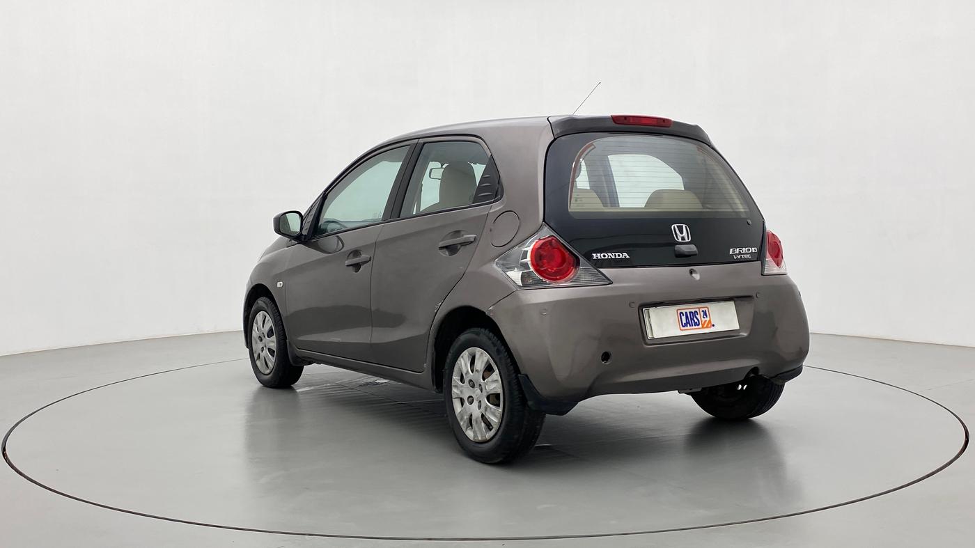 2013 Honda Brio S MT, Petrol, Manual, 65,028 km, Left Back Diagonal