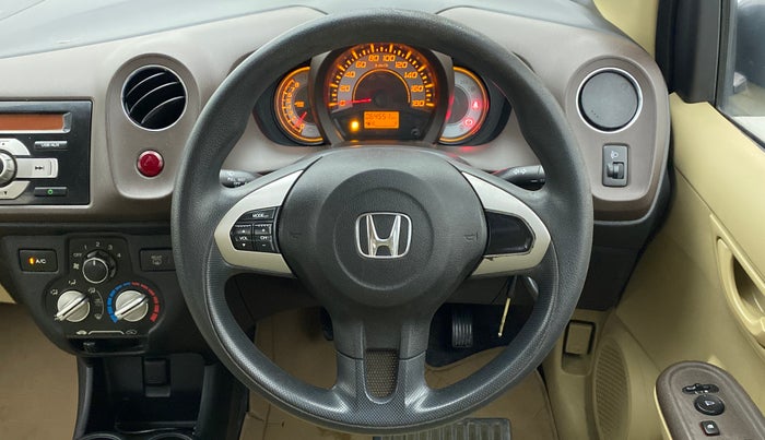 2013 Honda Brio S MT, Petrol, Manual, 65,028 km, Steering Wheel Close Up