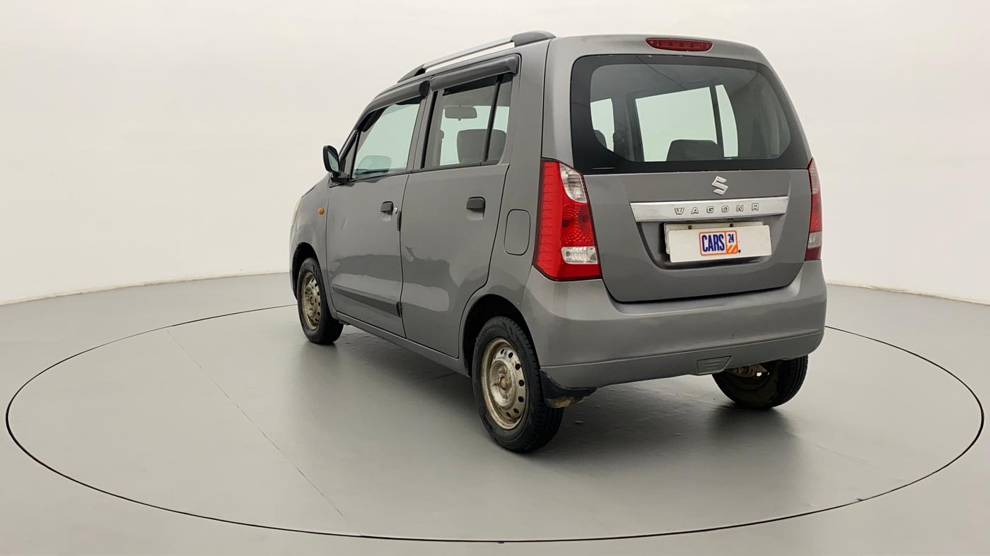 2014 Maruti Wagon R 1.0 LXI, CNG, Manual, 1,23,475 km, Left Back Diagonal