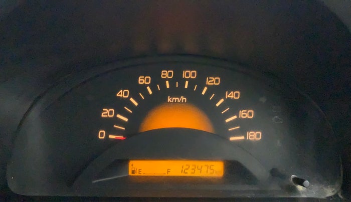 2014 Maruti Wagon R 1.0 LXI, CNG, Manual, 1,23,475 km, Odometer Image