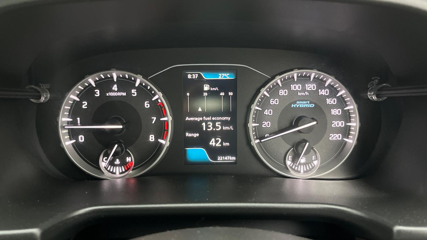 2023 Maruti BREZZA ZXI + SMART HYBRID, Petrol, Manual, 22,146 km, Odometer Image