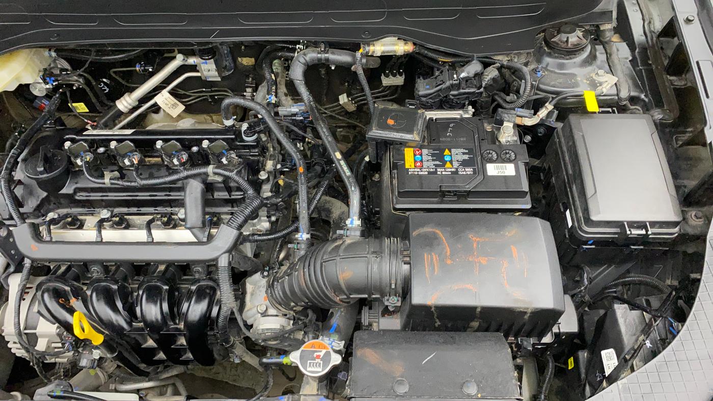 2025 Hyundai VENUE S Plus 1.2 Petrol MT, Petrol, Manual, 7,369 km, Engine View - Left