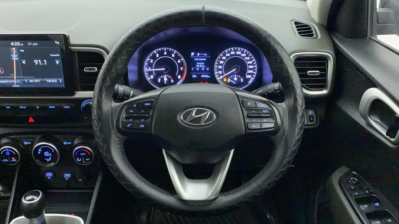 2019 Hyundai VENUE SX PLUS 1.0 TURBO DCT, Petrol, Automatic, 47,936 km, Steering Wheel Close Up