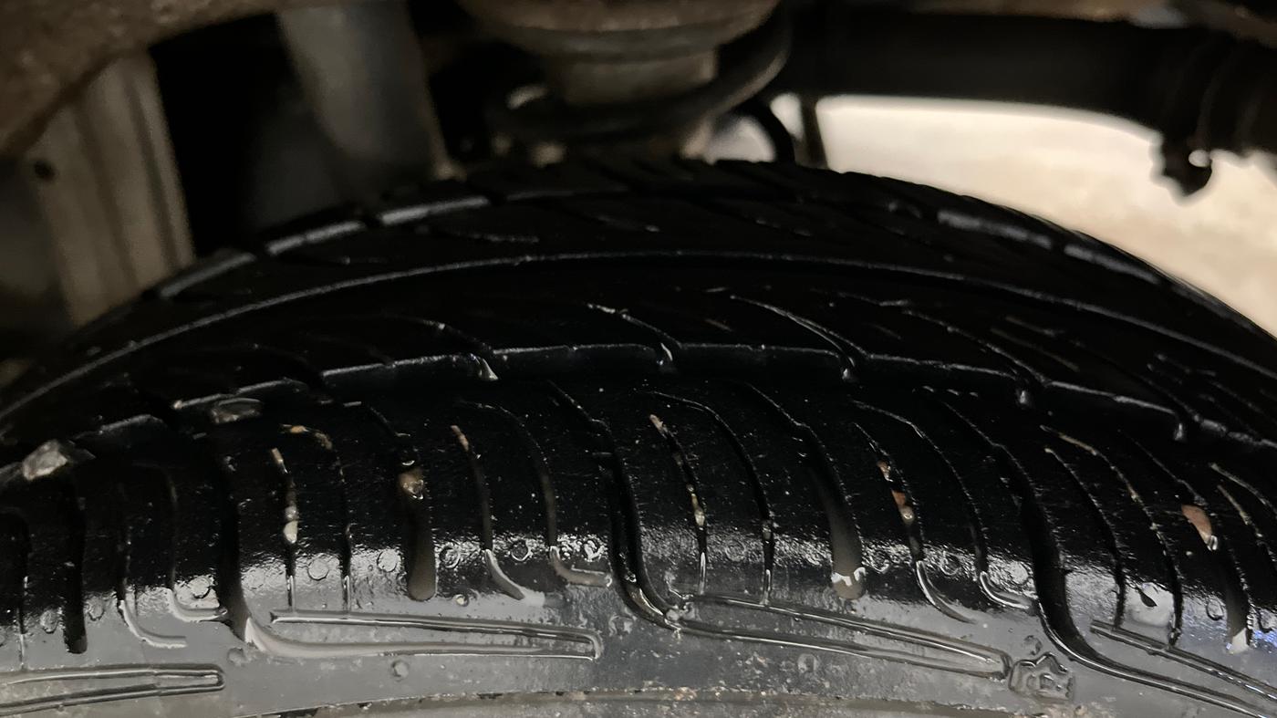 2018 Maruti Alto K10 VXI (O) AMT, Petrol, Automatic, 70,466 km, Left Rear Tyre Tread