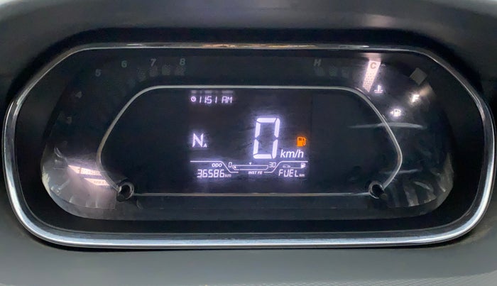 2021 Tata TIGOR XZA PLUS PETROL, Petrol, Automatic, 36,586 km, Odometer Image