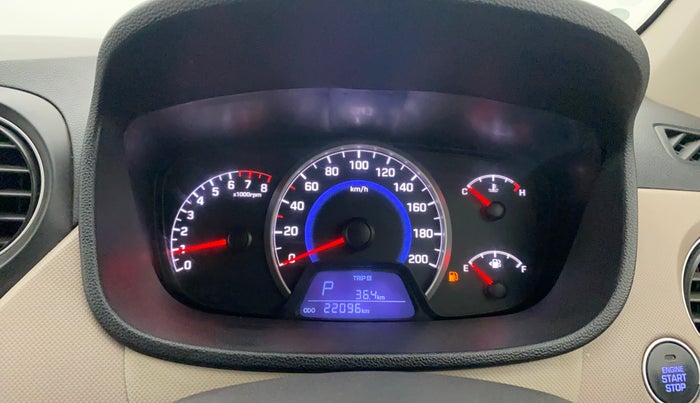 2016 Hyundai Grand i10 ASTA (O) AT 1.2 KAPPA VTVT, Petrol, Automatic, 22,005 km, Odometer Image