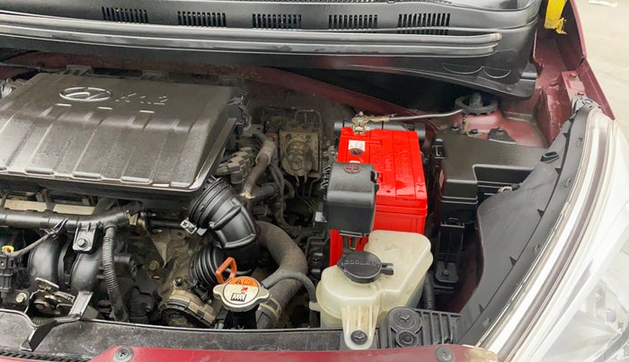 2016 Hyundai Grand i10 ASTA (O) AT 1.2 KAPPA VTVT, Petrol, Automatic, 22,005 km, Engine View - Left