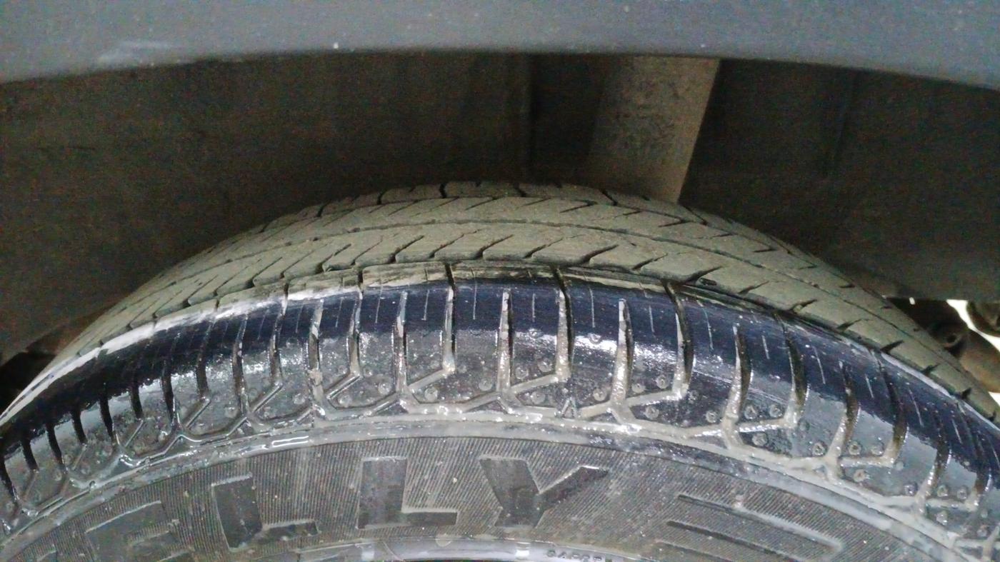 2018 Renault Kwid RXT 0.8, Petrol, Manual, 60,466 km, Left Rear Tyre Tread