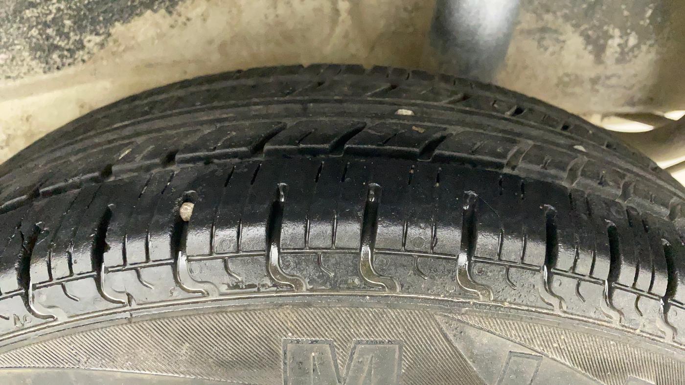 2020 Maruti New Wagon-R LXI CNG 1.0, CNG, Manual, 86,529 km, Left Rear Tyre Tread