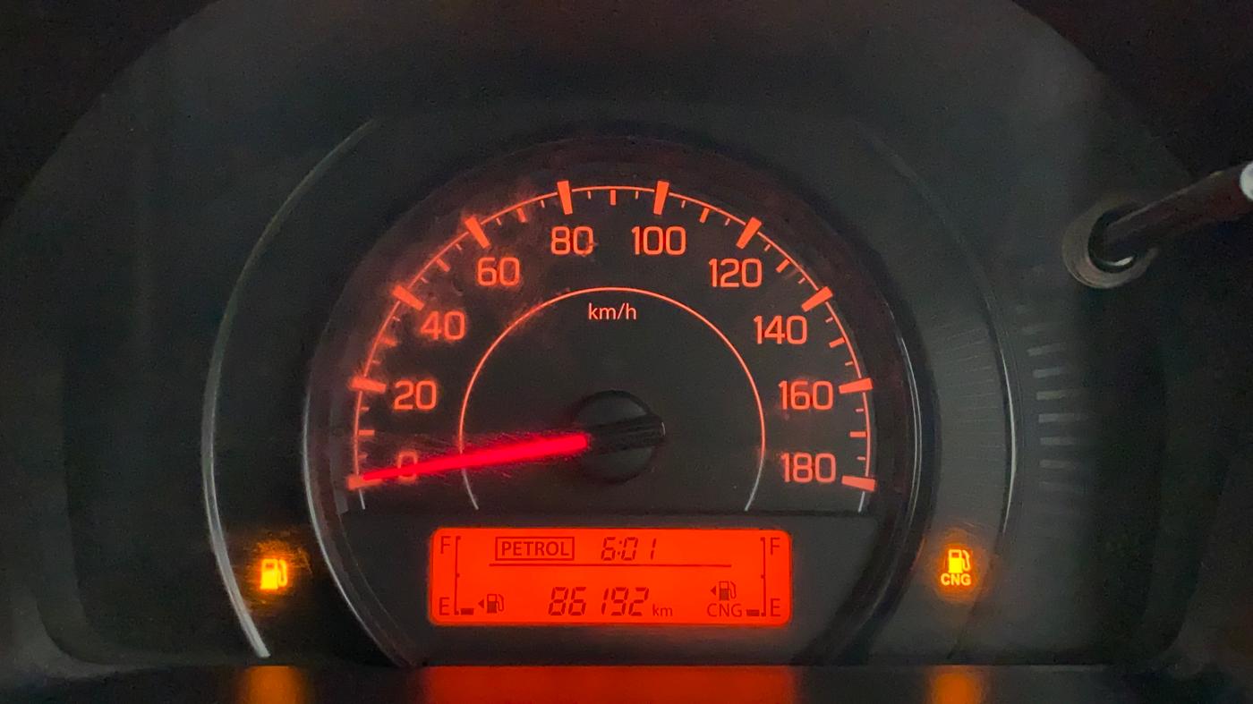 2020 Maruti New Wagon-R LXI CNG 1.0, CNG, Manual, 86,529 km, Odometer Image