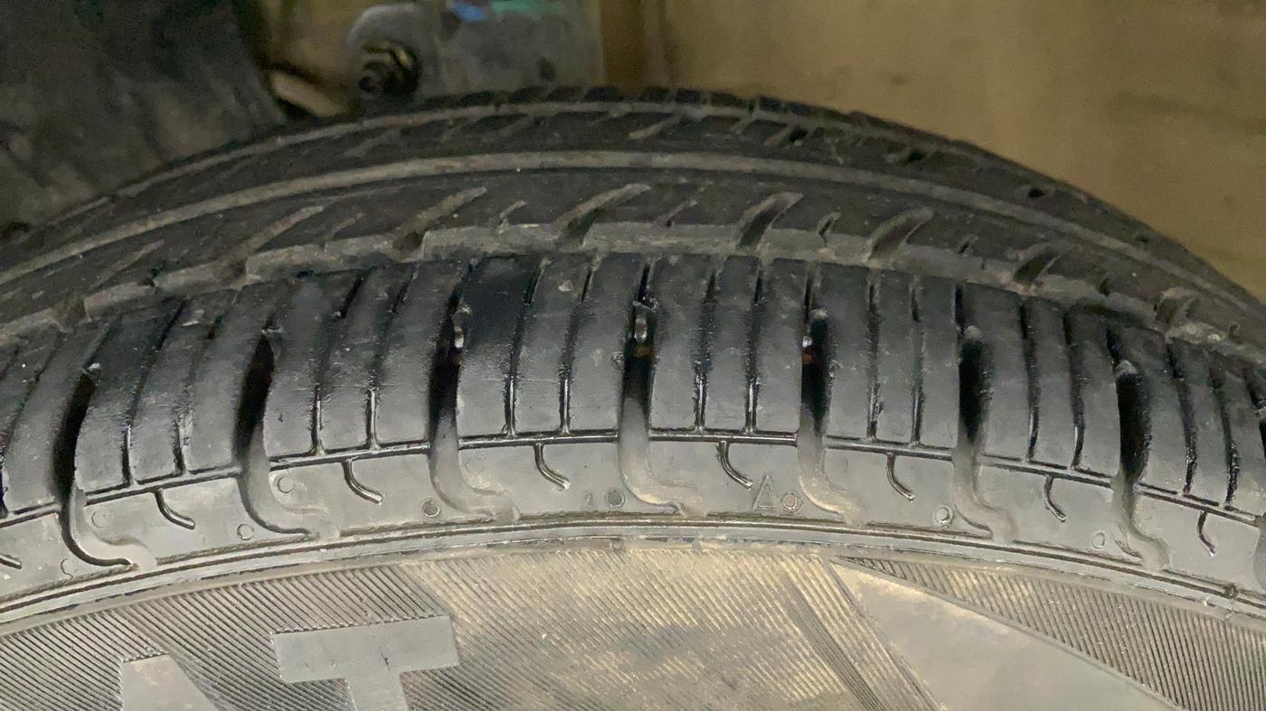 2020 Maruti New Wagon-R LXI CNG 1.0, CNG, Manual, 86,529 km, Left Front Tyre Tread