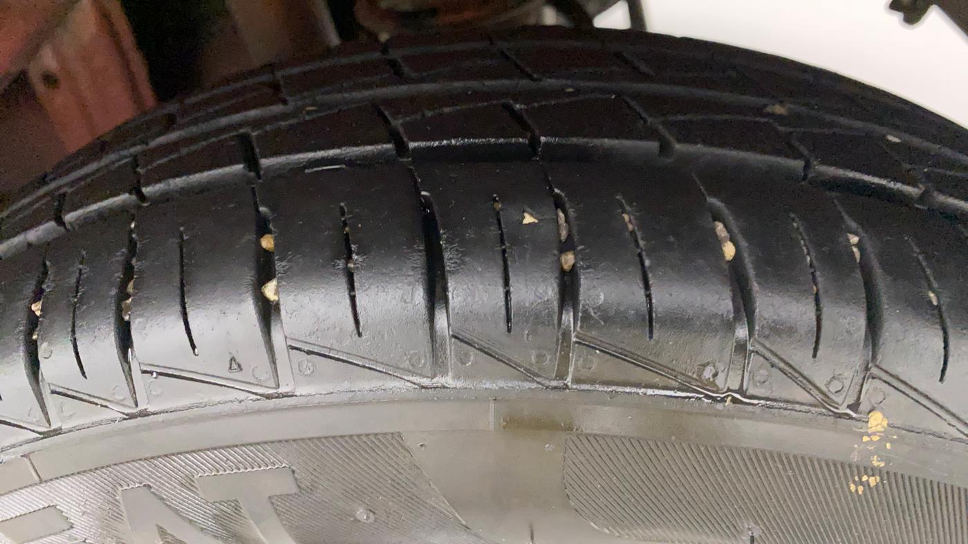 2021 Maruti Alto LXI O, Petrol, Manual, 18,418 km, Left Rear Tyre Tread