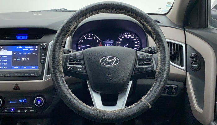 2020 Hyundai Creta SX (O) EXECUTIVE 1.6 PETROL, Petrol, Manual, 22,417 km, Steering Wheel Close Up