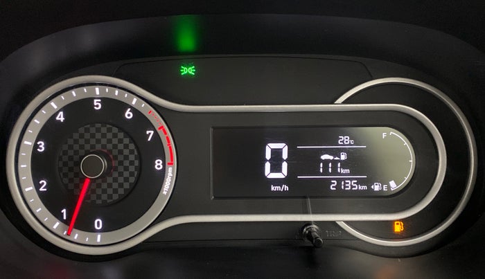 2021 Hyundai GRAND I10 NIOS SPORTZ PETROL, Petrol, Manual, 2,168 km, Odometer Image