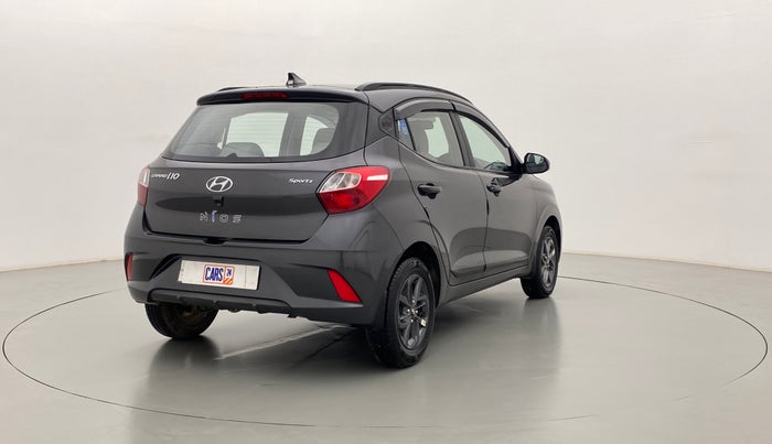 2021 Hyundai GRAND I10 NIOS SPORTZ PETROL, Petrol, Manual, 2,168 km, Right Back Diagonal