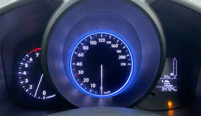 2021 Hyundai VENUE SX 1.0 TURBO, Petrol, Manual, 34,705 km, Odometer Image