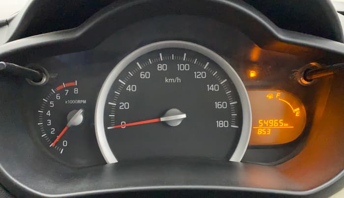 2020 Maruti Celerio ZXI, Petrol, Manual, 55,030 km, Odometer Image