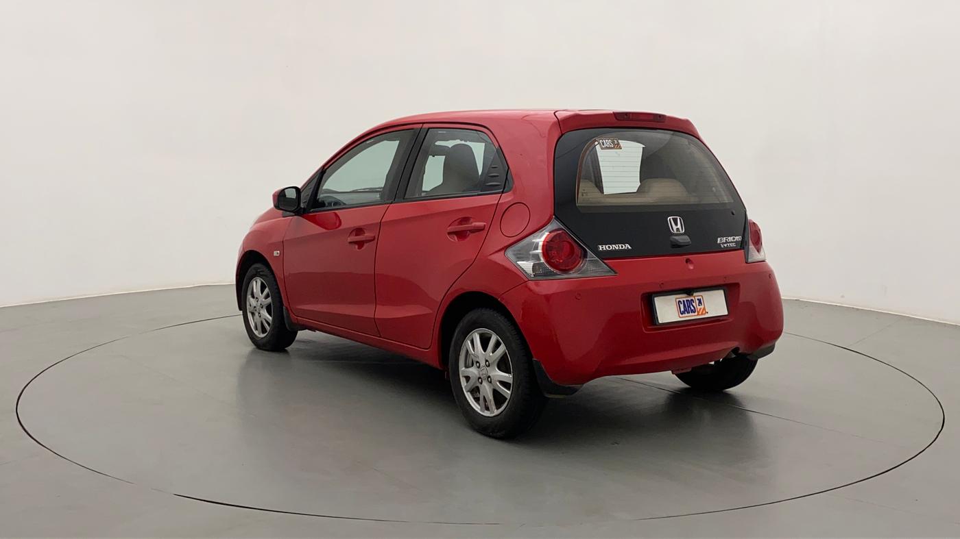 2014 Honda Brio VX AT, Petrol, Automatic, 56,489 km, Left Back Diagonal