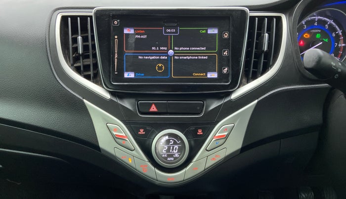 2017 Maruti Baleno ALPHA PETROL 1.2, Petrol, Manual, 37,938 km, Air Conditioner