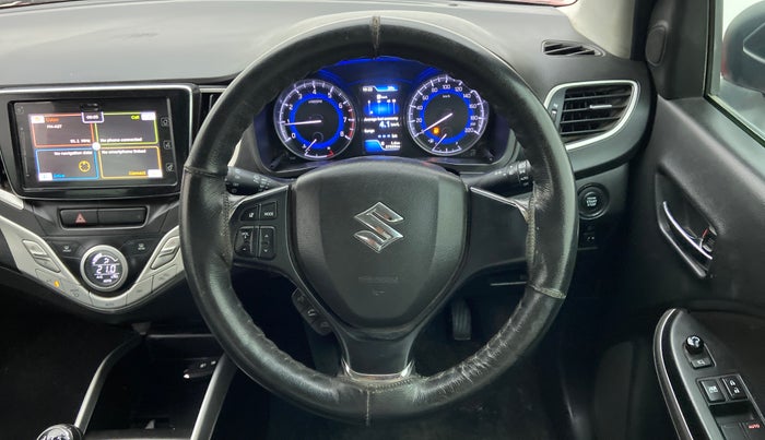 2017 Maruti Baleno ALPHA PETROL 1.2, Petrol, Manual, 37,938 km, Steering Wheel Close Up