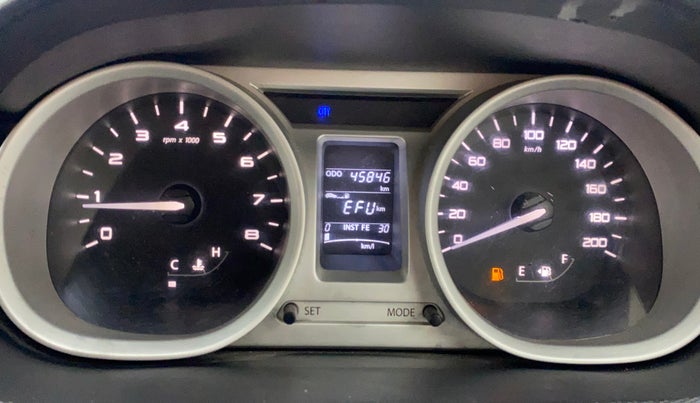 2017 Tata TIGOR XZ PETROL, Petrol, Manual, 45,808 km, Odometer Image