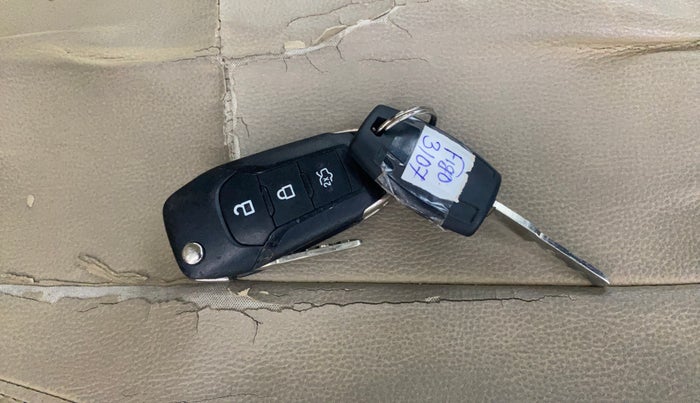 2017 Ford Figo Aspire TITANIUM 1.2 PETROL, Petrol, Manual, 52,795 km, Key Close Up