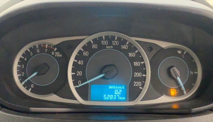 2017 Ford Figo Aspire TITANIUM 1.2 PETROL, Petrol, Manual, 52,795 km, Odometer Image